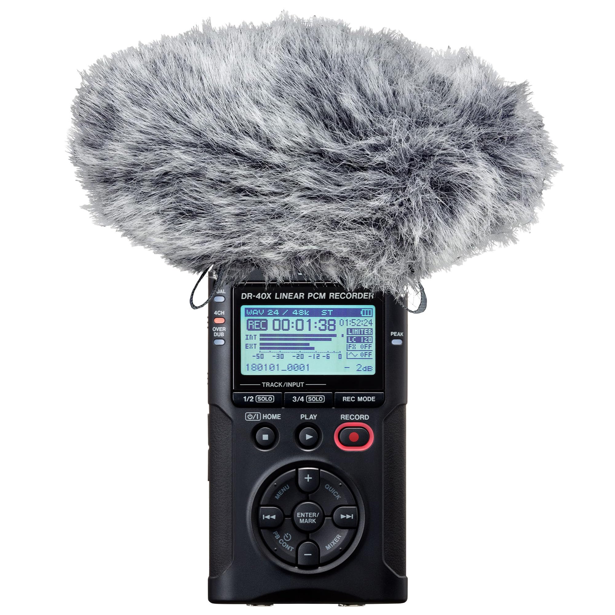 TASCAM DR-40 ウィンドスクリーンWS-11付き Amazon | Tascam WS-11 DRシリーズハンドヘルドレコーダー用ウィンド
